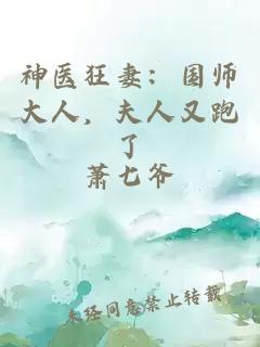 神医狂妻：国师大人，夫人又跑了