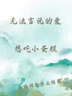 无法言说的爱