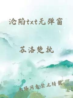 沦陷txt无弹窗